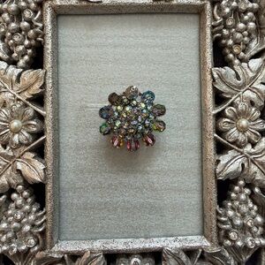 Austria Aurora Borealis Vintage Brooch